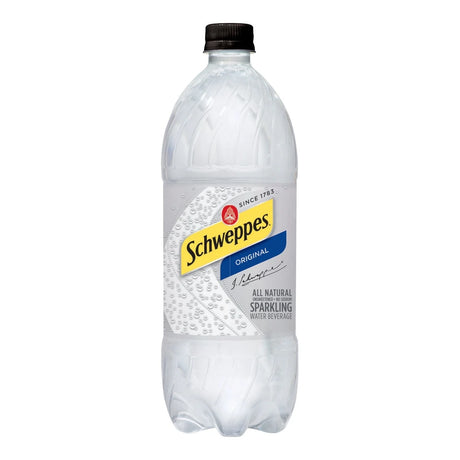 Schweppes Seltzer Water 1L bottle | Buy at Liquor Barn