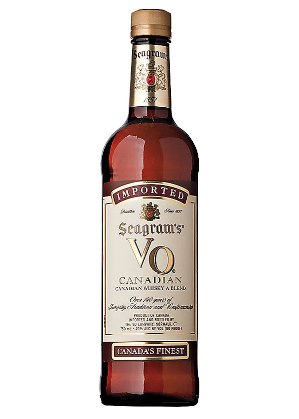 Seagram's V.O. CANADIAN WHISKY 古酒 Seagram's VO Canadian Whisky 750ML – Liquor Barn