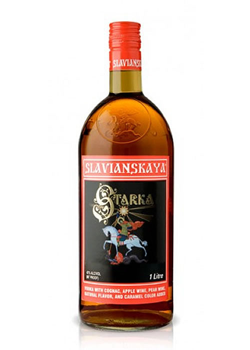 Slavianskaya Starka 750ML | Oak-Aged Estonian Grain Vodka – The