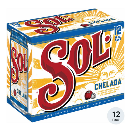 Sol Chelada 12Pk Cans bottle | Buy at Liquor Barn