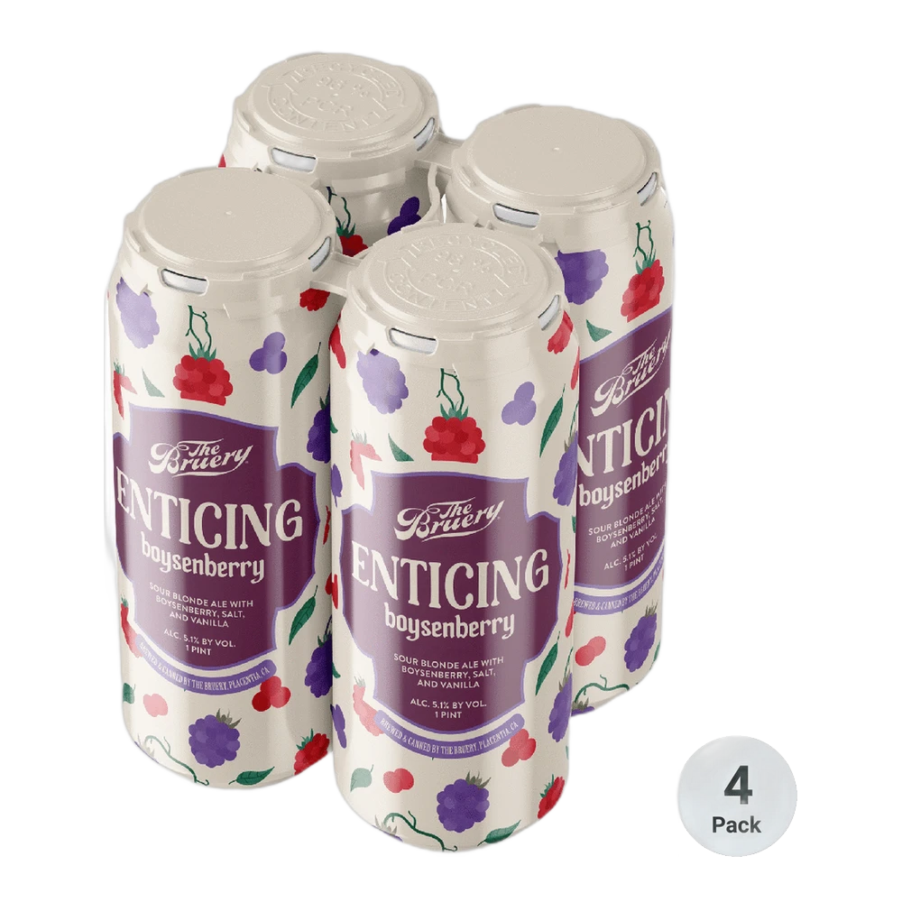 The Bruery Enticing Boysenberry 4Pk bottle | Buy at Liquor Barn