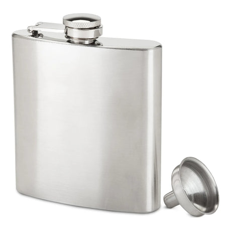 True Stainless Steel Flask 6OZ | Buy at Liquor Barn