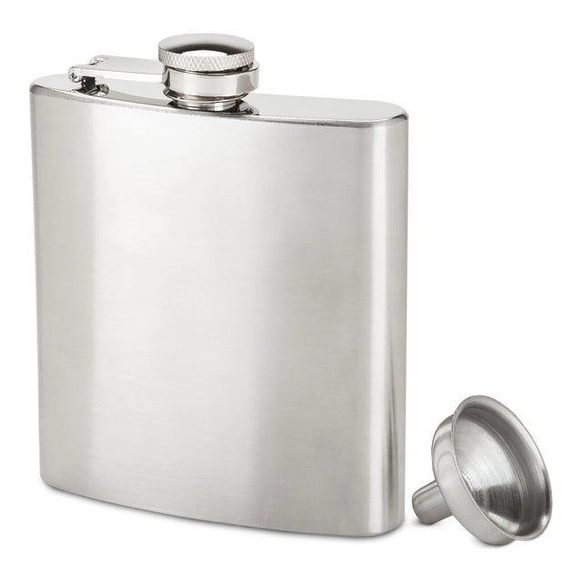 True Stainless Steel Flask 6OZ | Buy at Liquor Barn