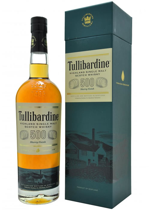 Tullibardine 500 Sherry Cask 750ml | Highland Single Malt – The