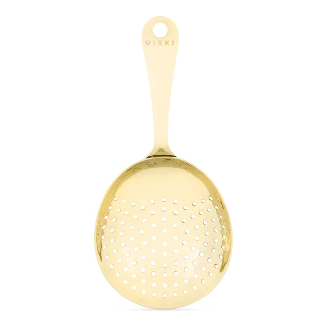 Viski Gold Julep Strainer | Buy at Liquor Barn
